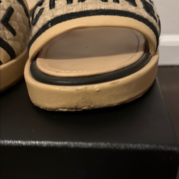 CHANEL Sandals Size 38.5